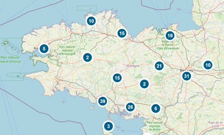 Près de 250 événements en Bretagne !